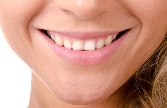 woman smiling close-up